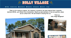 Desktop Screenshot of hollyvillagenj.com